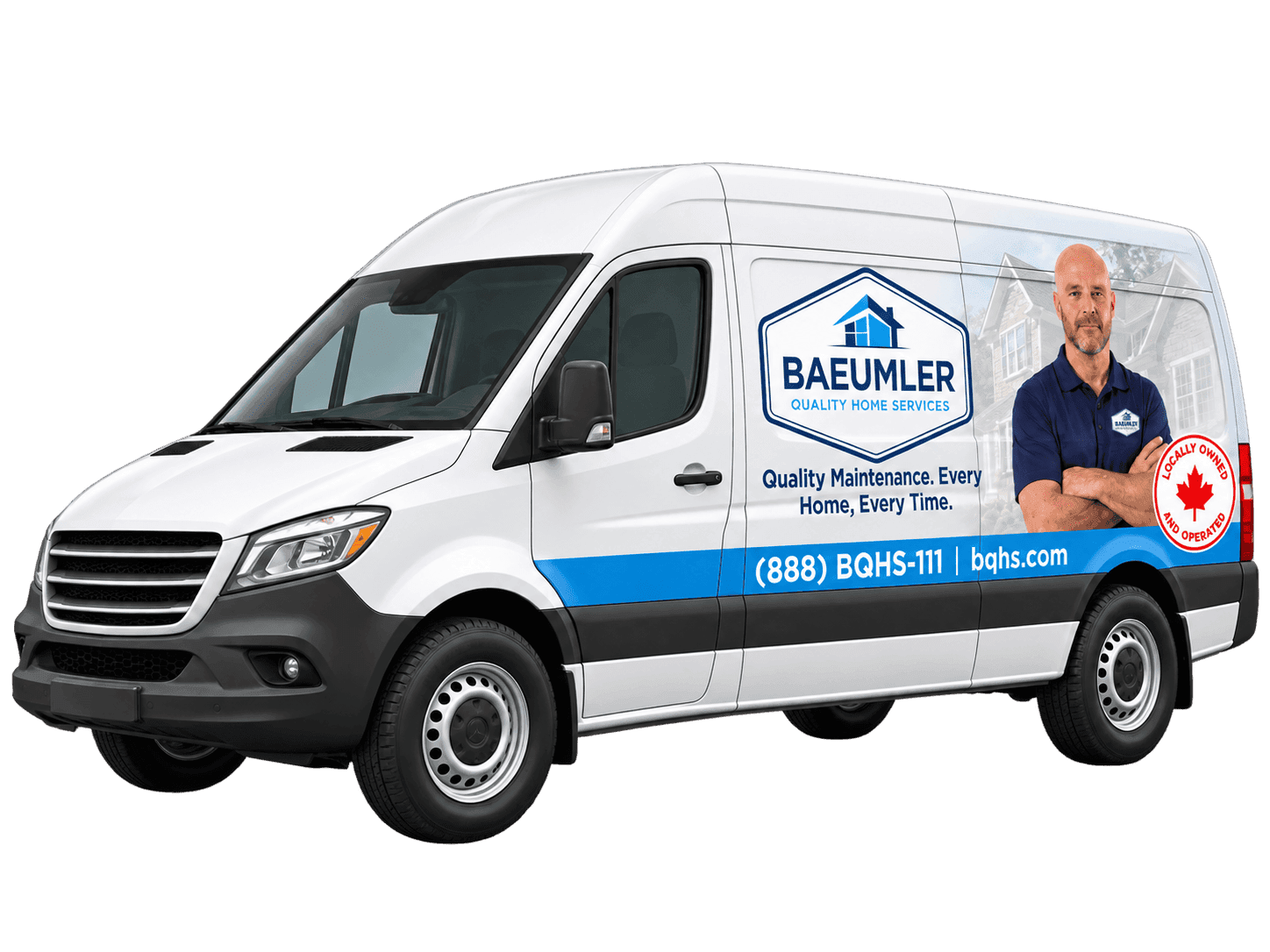 Baeumler Quality Home Services truck